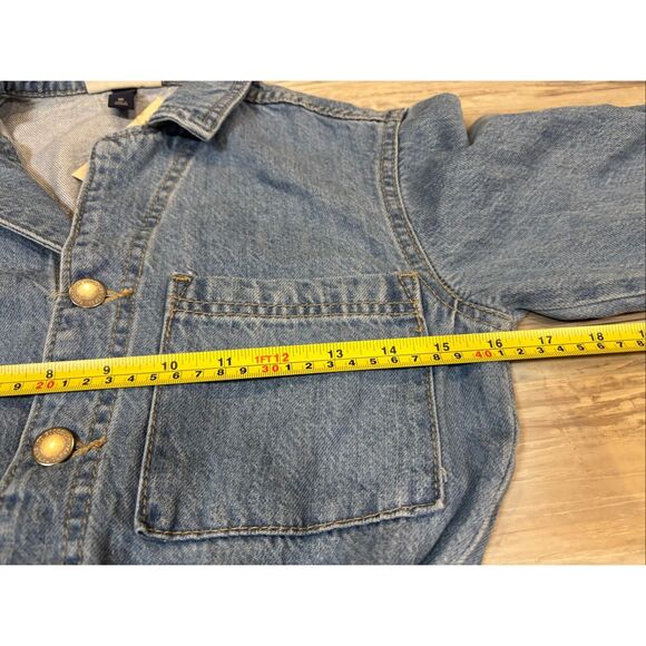 Universal Thread jean/denim one piece, short romper size 00 - Picture 3 of 12